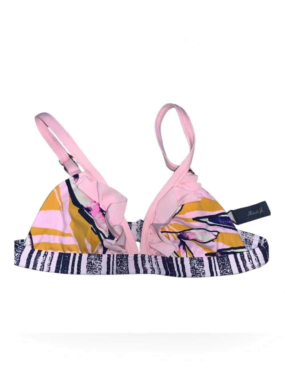 New MAAJI Girl Reversible Tropical Print Bikini 2 Piece Swimsuit Set